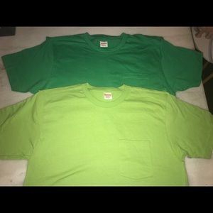 SUPREME x American Apparel blank Men’s Tee Shirts